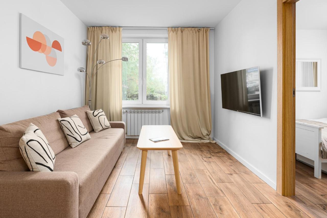 Apartamento Warsaw Concierge Waszyngtona Park Exterior foto